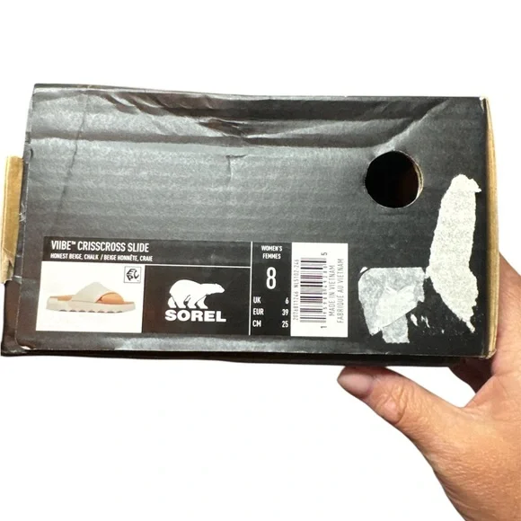 Sorel Vibe Women's Two-Tone Slide Sandals - Picture 3 of 3